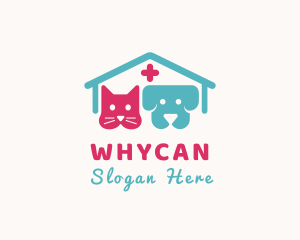 Medical Cat Dog Veterinary Logo