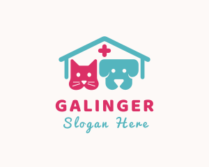 Animal - Medical Cat Dog Veterinary logo design