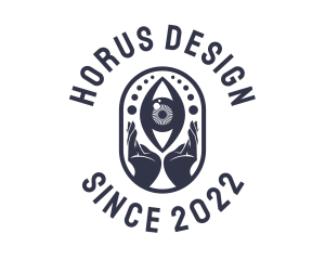 Horus - Mystical Tarot Eye logo design