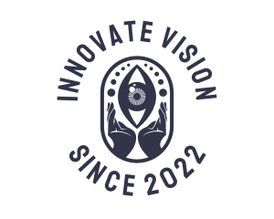 Visionary - Mystical Tarot Eye logo design