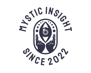 Mystical Tarot Eye logo design