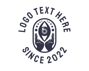 Visionary - Mystical Tarot Eye logo design