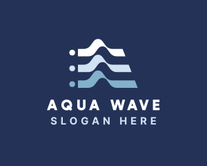 Professional Wave Startup logo design