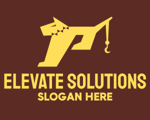 Lift - Industrial Dog Crane logo design