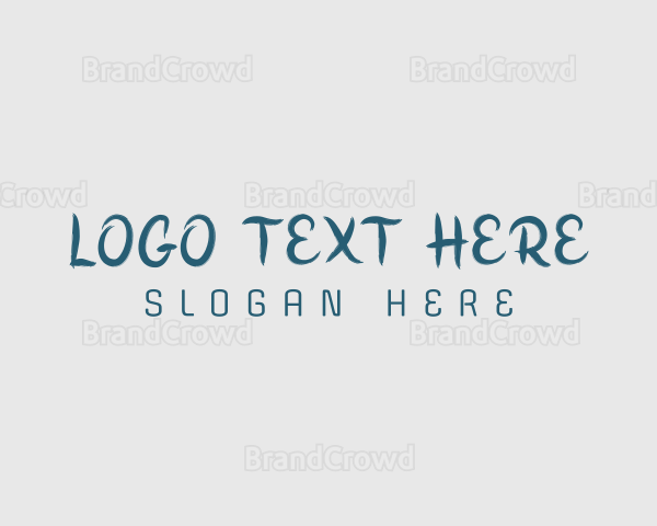 School Brush Writing Logo