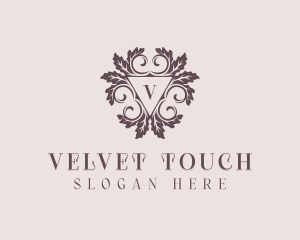 Luxury Floral Leaf logo design