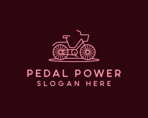 Wheel Pedal Bike  logo design