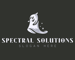 Ghost - Spooky Ghost Halloween logo design