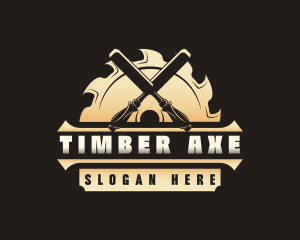 Chisel Sawmill Workshop logo design