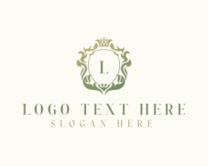 Elegant - Regal Crown Shield Monarch logo design