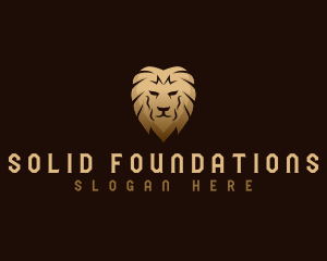 Animal Conservation - Premium Jungle Lion logo design