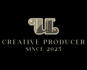 Producer - Retro Musical Producer logo design