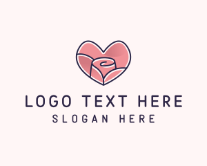 Love - Rose Heart Florist logo design
