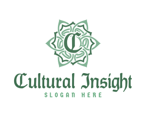 Celtic Floral Pattern logo design