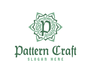 Celtic Floral Pattern logo design