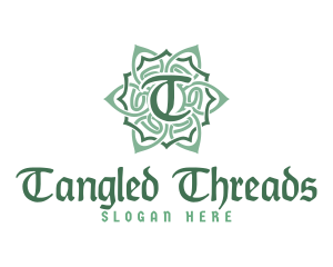 Celtic Floral Pattern logo design