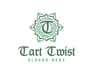 Celtic Floral Pattern logo design