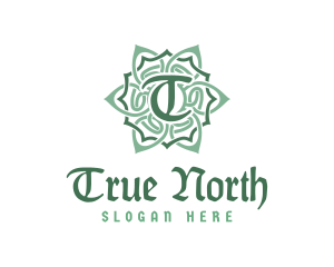 Celtic Floral Pattern logo design