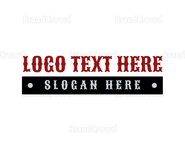 Creative Punk Wordmark Logo