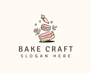 Patisserie Cake Bakery logo design