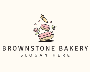 Patisserie Cake Bakery logo design