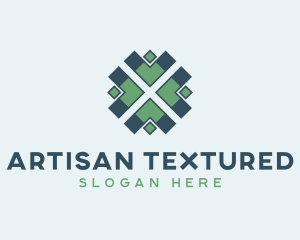 Arrow Textile Pattern logo design