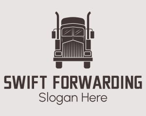 Distribution Trucking Company logo design