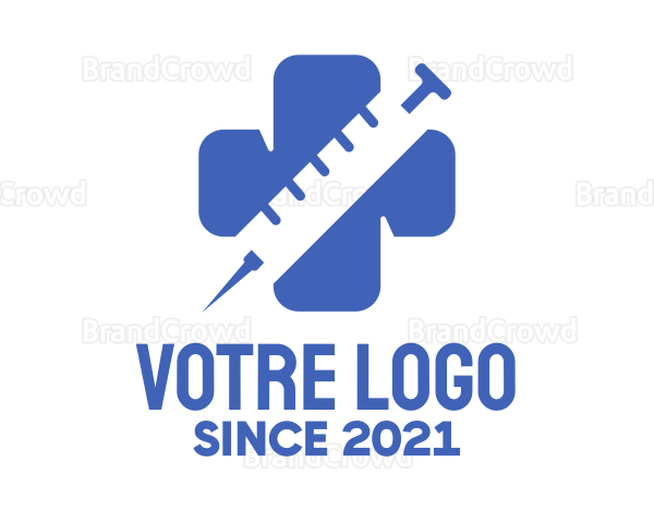 Medical Hypodermic Needle Logo