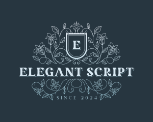 Floral Flower Boutique logo design