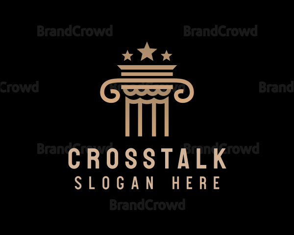 Legal Star Column Logo