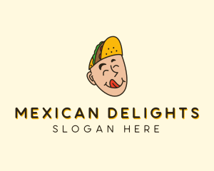 Mexican Taco Man logo design