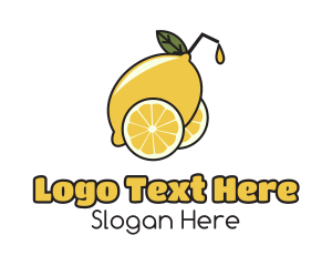 Wheel - Lemonade Lemon Juice logo design