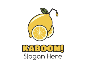 Cooler - Lemonade Lemon Juice logo design