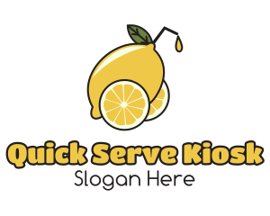 Kiosk - Lemonade Lemon Juice logo design