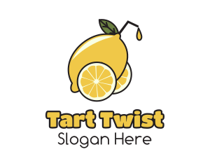 Lemonade Lemon Juice logo design