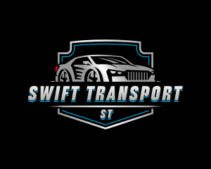 Auto Car Transportation logo design