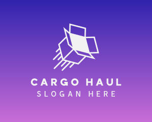 Cargo Box Forwarding logo design