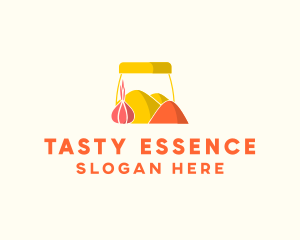 Flavoring - Onion Spice Powder Condiments logo design