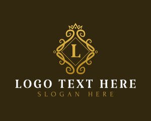 Crown - Elegant Crown Letter logo design