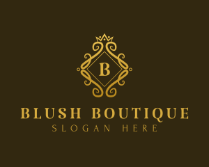 Ornamental Crown Boutique logo design