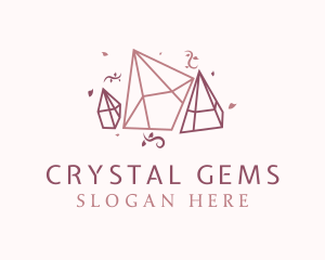 Deluxe Diamond Gem logo design