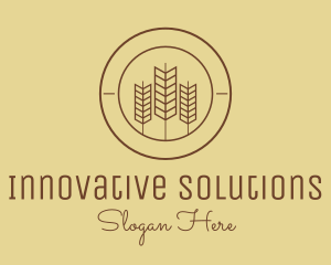 Product - Wheat Farmer Badge logo design