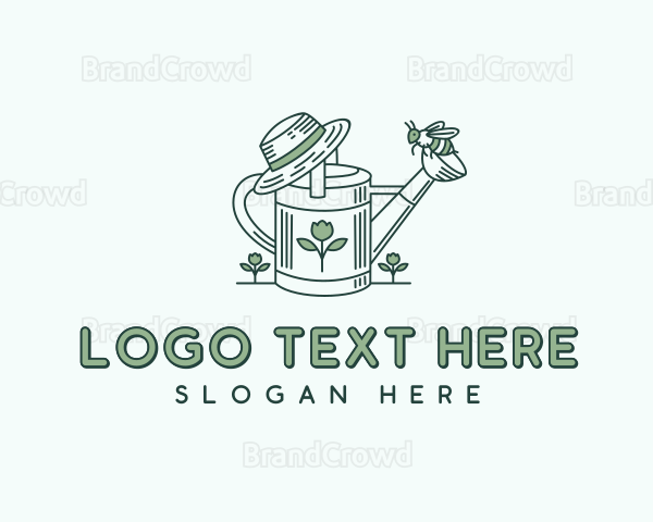 Backyard Floral Gardener Logo