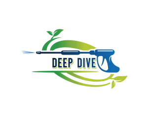 Power Wash Deep Clean logo design