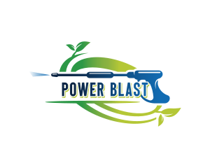 Power Wash Deep Clean logo design