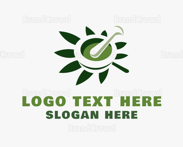 Cannabis Marijuana Plant Logo