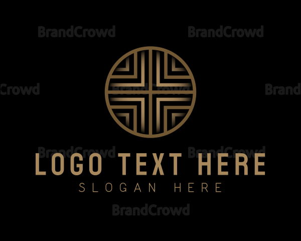 Gold Luxury Hotel Logo