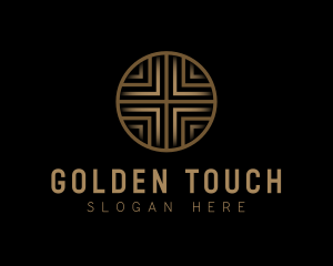 Gold Luxury Hotel logo design