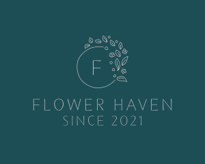 Natural Decorative Flower logo design