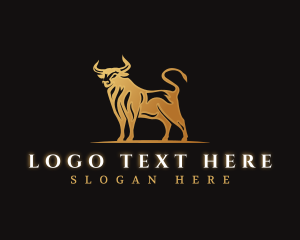 Luxury - Strong Bull Ranch logo design